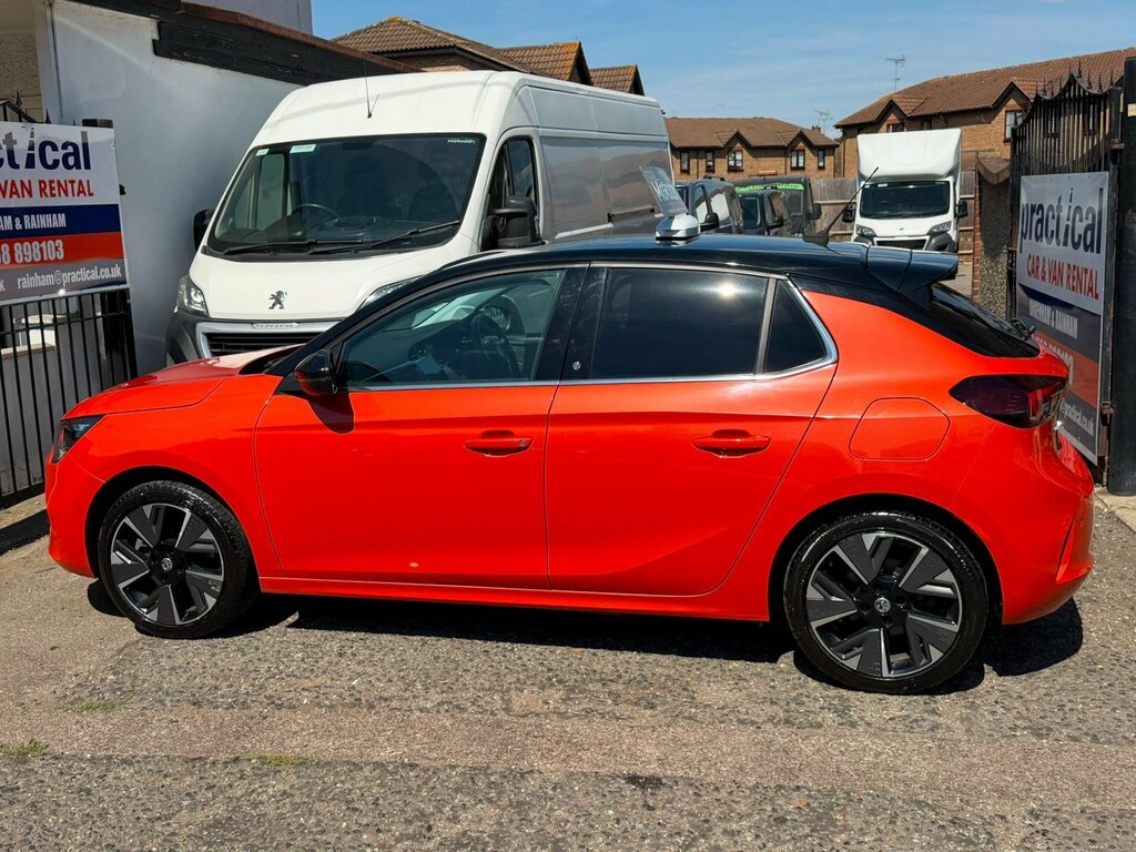 Vauxhall Corsa-e 50Kwh Elite Nav Premium 7.4Kw Charger Orange #3
