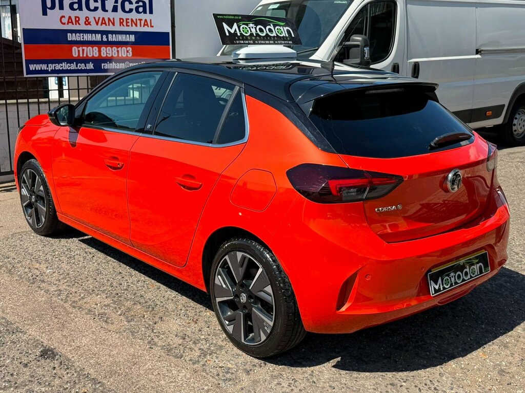 Vauxhall Corsa-e 50Kwh Elite Nav Premium 7.4Kw Charger Orange #4