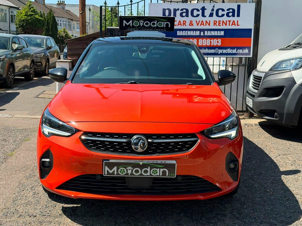 Vauxhall Corsa-e 50Kwh Elite Nav Premium 7.4Kw Charger Orange