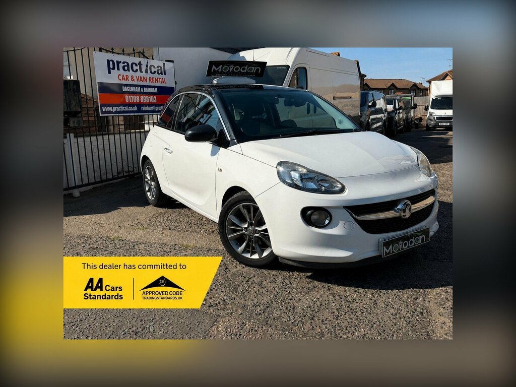 Vauxhall Adam 1.2I Jam Euro 6 White