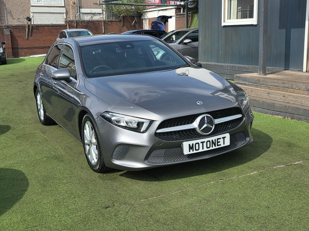 Mercedes-Benz A Class 1.5 A180d Sport Hatchback 7G-dct Euro 6 KP69EVC Grey