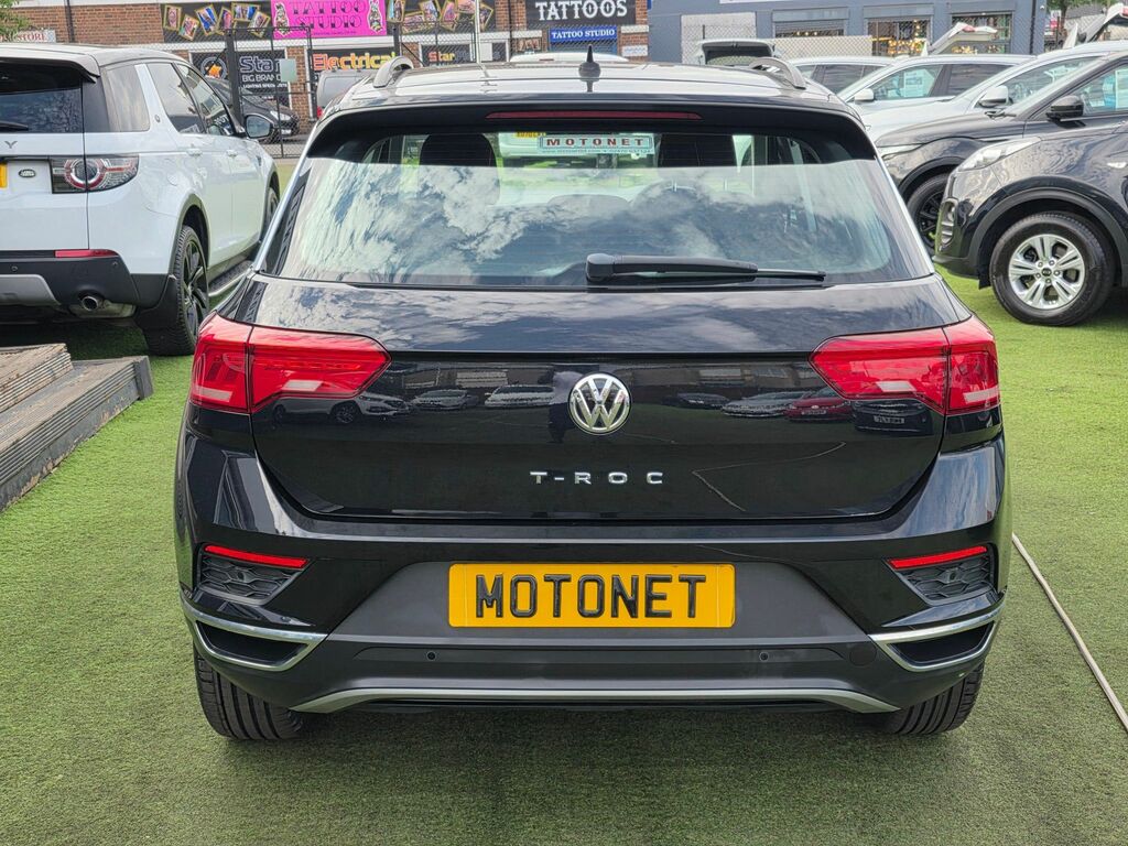 Volkswagen T-Roc 1.6 Tdi Se Suv Euro 6 S S 115 WK68VOA Black #6