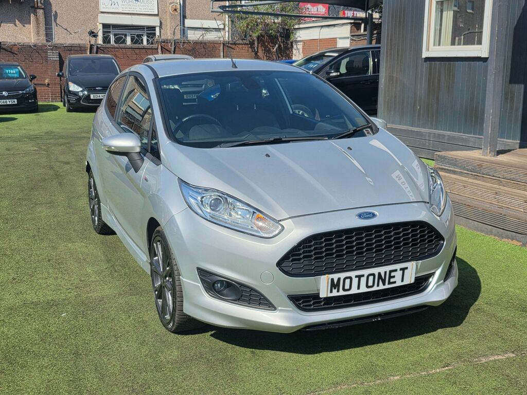 Ford Fiesta 1.0T Ecoboost St-line Hatchback Silver #4