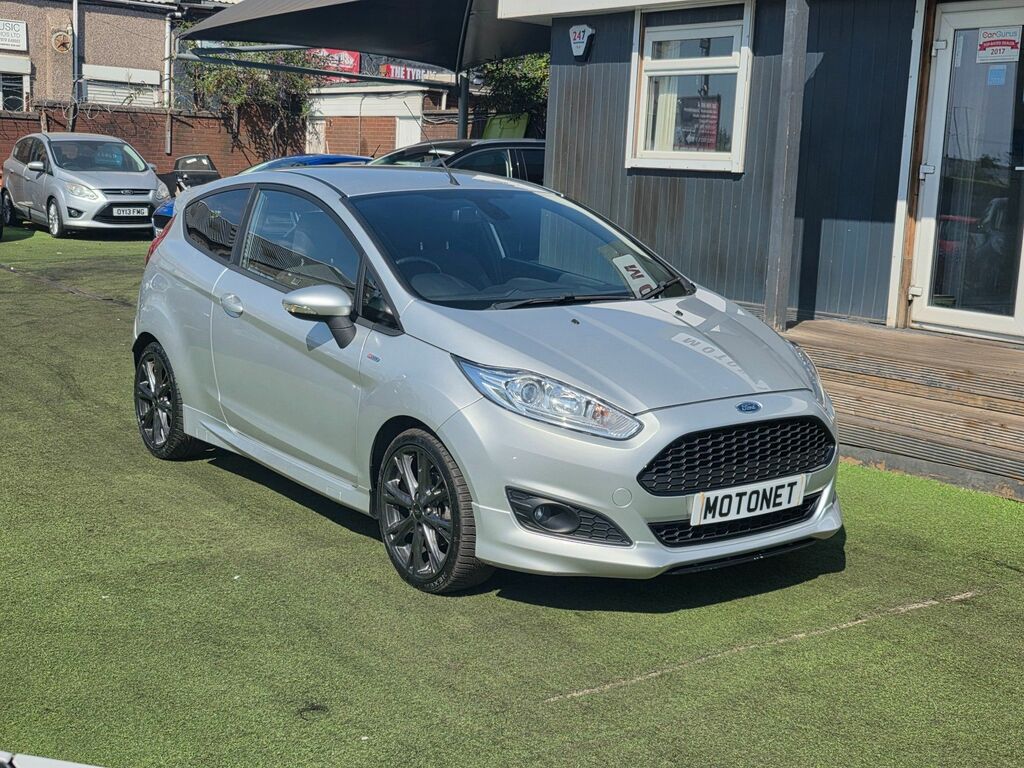 Ford Fiesta 1.0T Ecoboost St-line Hatchback Silver