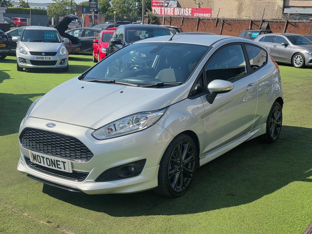 Ford Fiesta 1.0T Ecoboost St-line Hatchback Silver #6