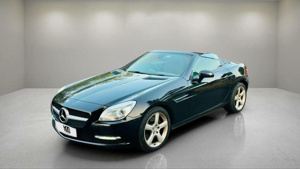 Mercedes-Benz SLK Convertible 2.1 Slk250 Cdi Blueefficiency G-tronic HV13UNB Black #2