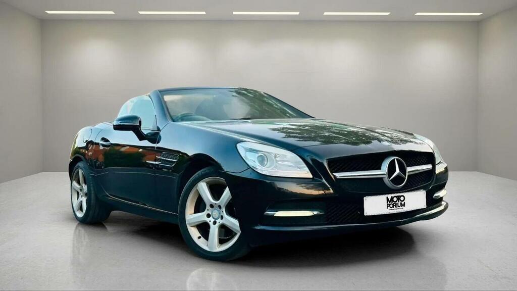 Mercedes-Benz SLK Convertible 2.1 Slk250 Cdi Blueefficiency G-tronic Black