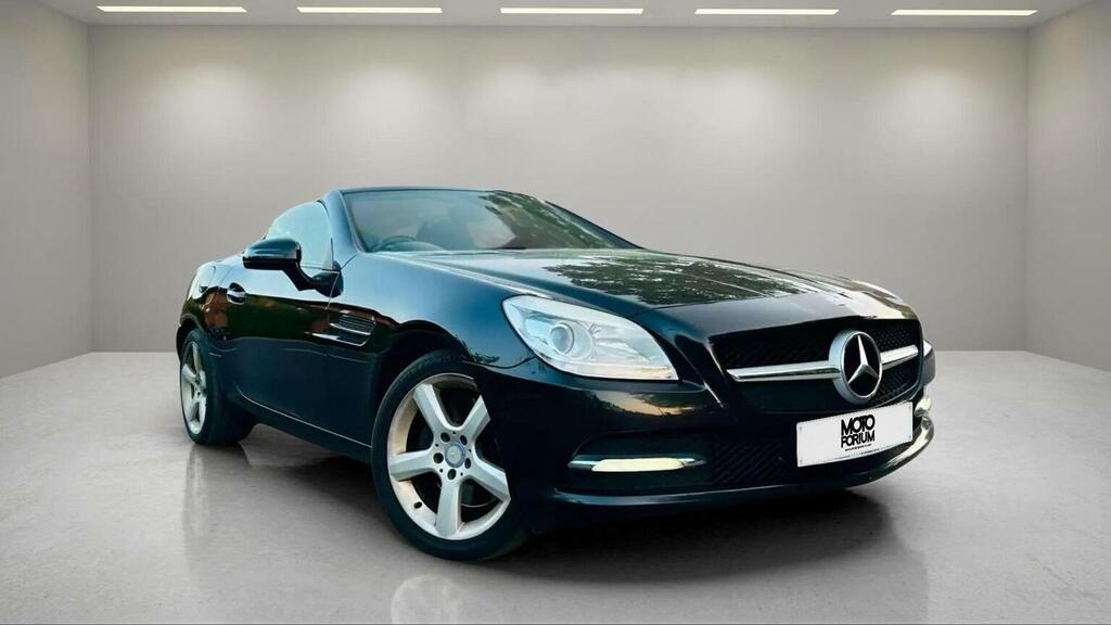 Mercedes-Benz SLK Convertible 2.1 Slk250 Cdi Blueefficiency G-tronic HV13UNB Black #6