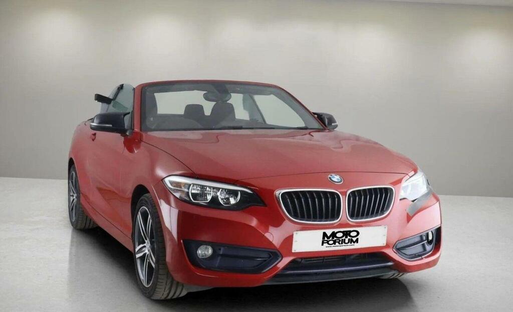 BMW 2 Series 2.0 220D Sport Euro 6 Ss Red