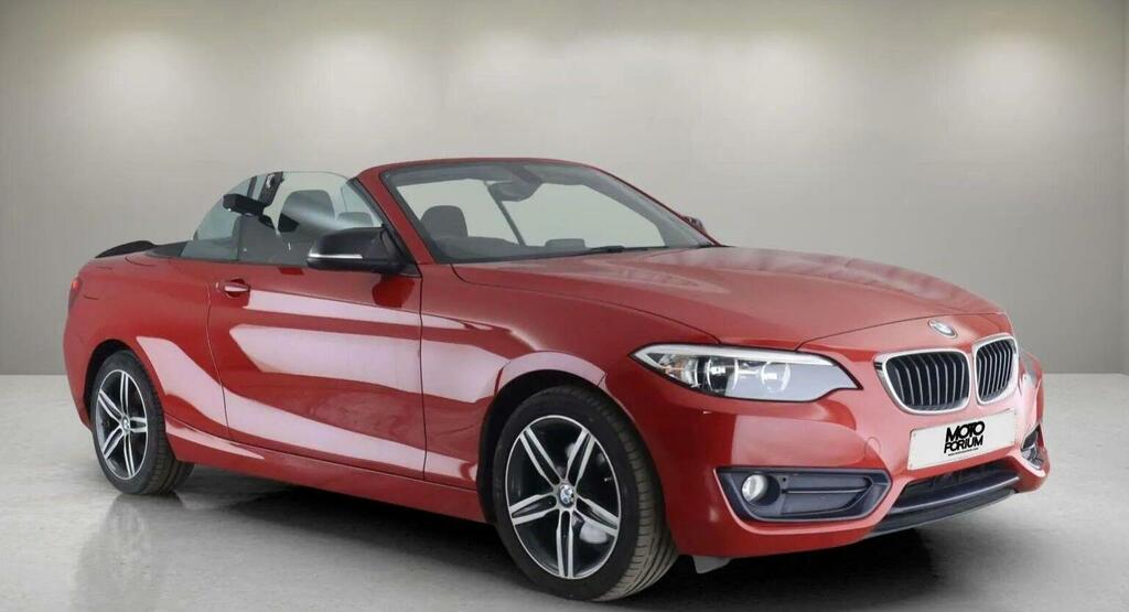 BMW 2 Series 2.0 220D Sport Euro 6 Ss Red #2
