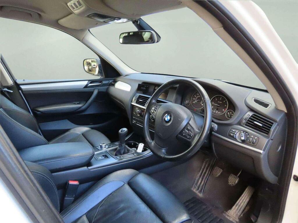 BMW X3 2.0 20D Se Xdrive Euro 5 Ss White #3