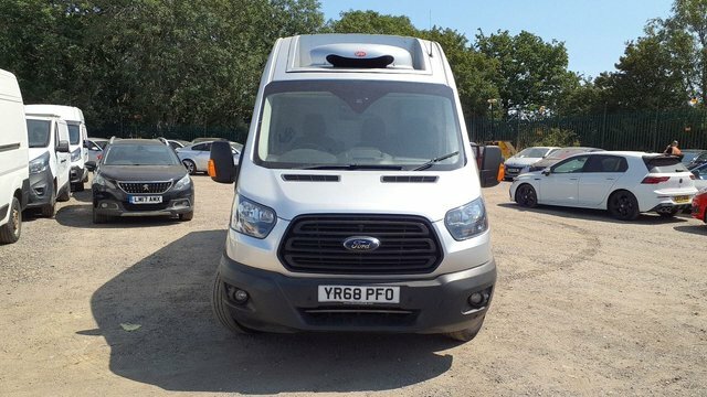 Ford Transit Custom Transit 350 YR68PFO Silver #2