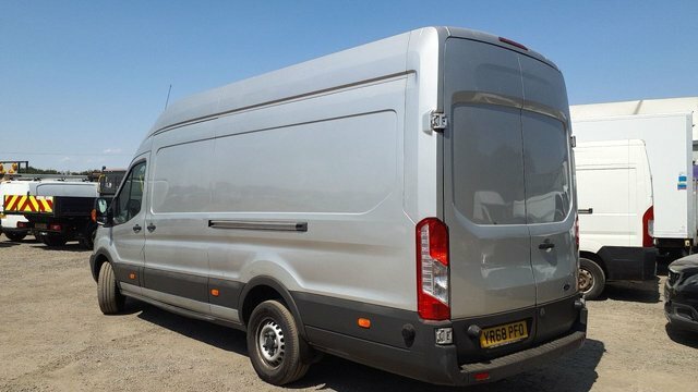 Ford Transit Custom Transit 350 YR68PFO Silver #5