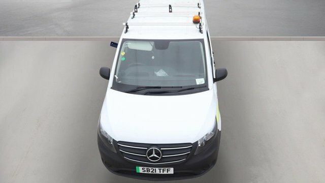 Mercedes-Benz eVito Evito 41Kwh 115 L2h1 Progressive Lwb Low Roof Fwd White #7