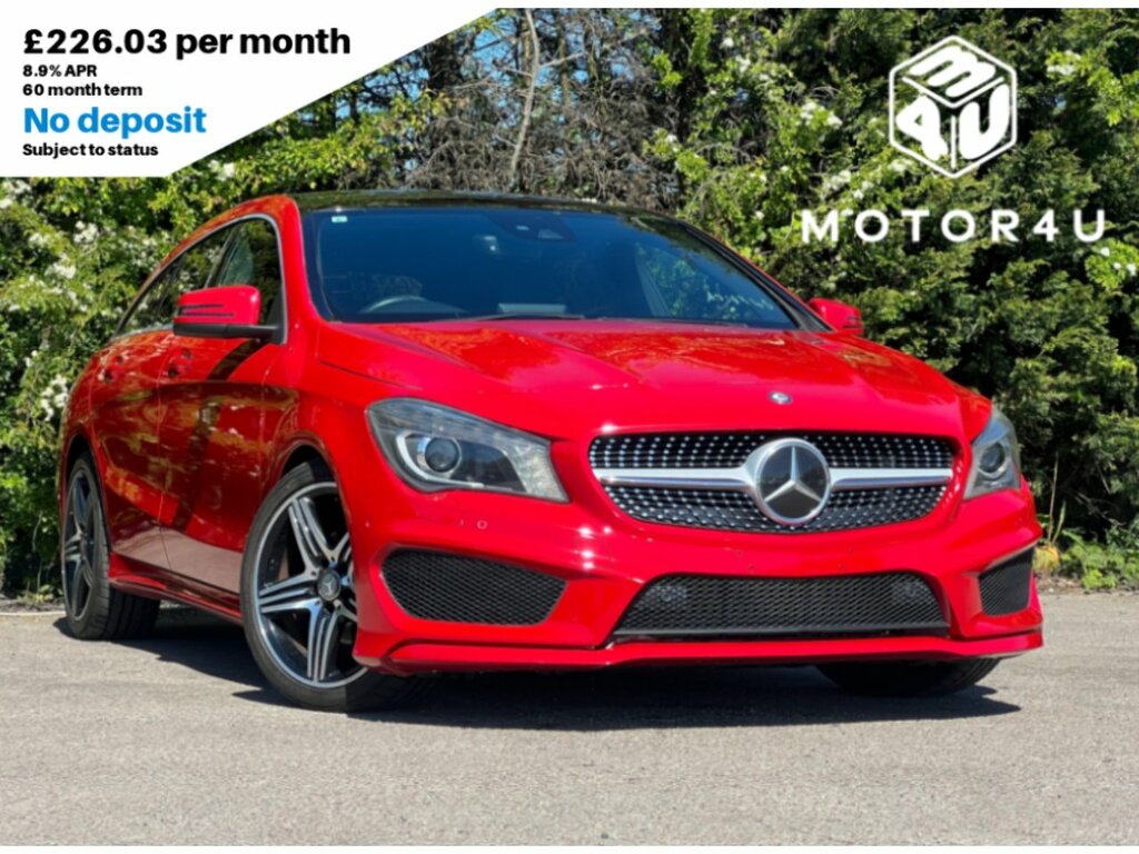 Mercedes-Benz CLA Class Cla 180 Amg Sport Red