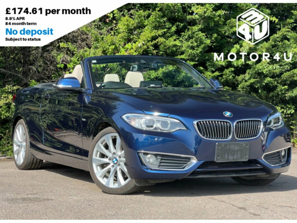 BMW 2 Series 220I Luxury Blue
