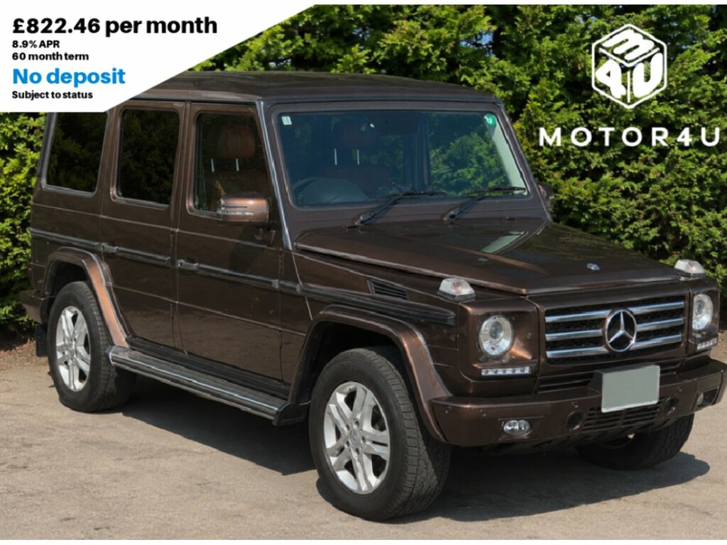 Mercedes-Benz G Class 5.5 G63 V8 Biturbo Amg Suv Spds Plus7gt Silver #1