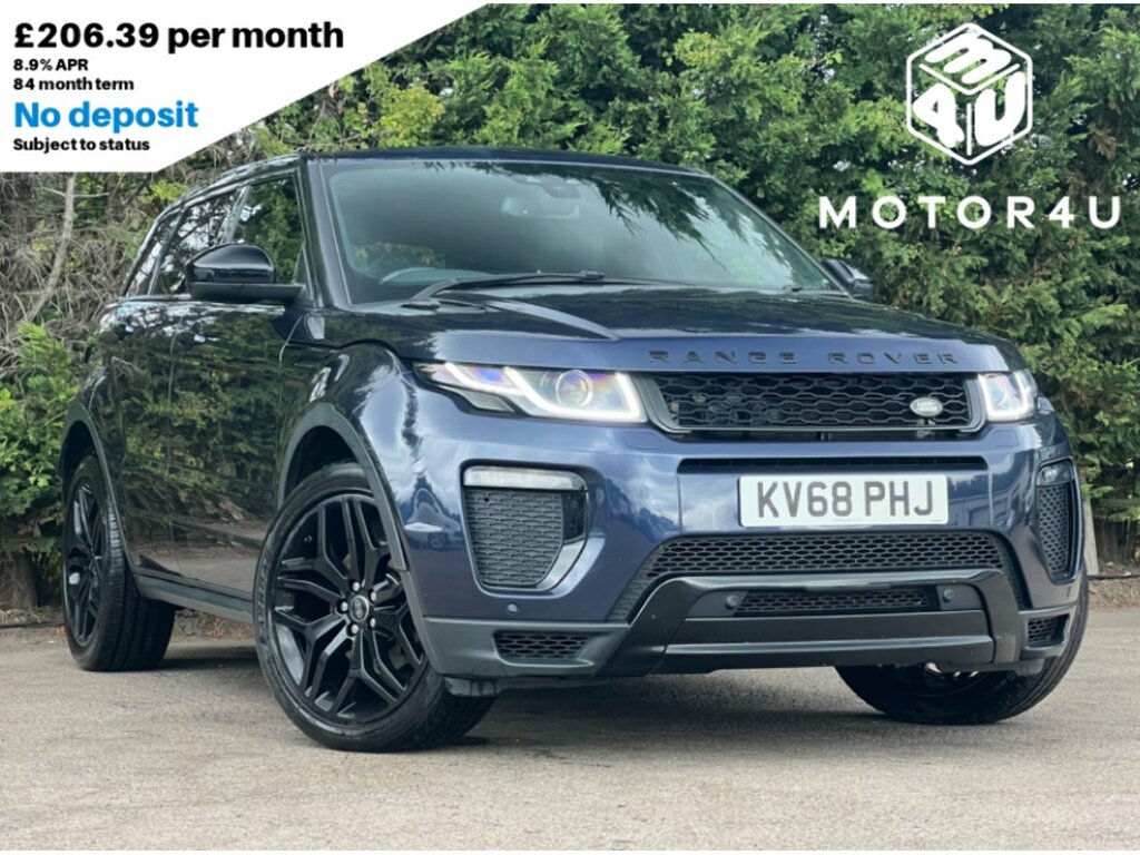 Land Rover Range Rover Evoque Td4 Hse Dynamic Blue