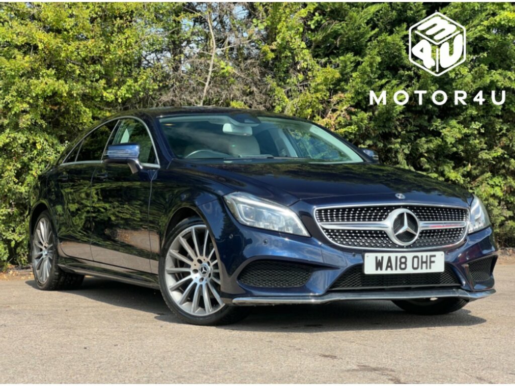 Mercedes-Benz CLS Cls220d Amg Line Blue