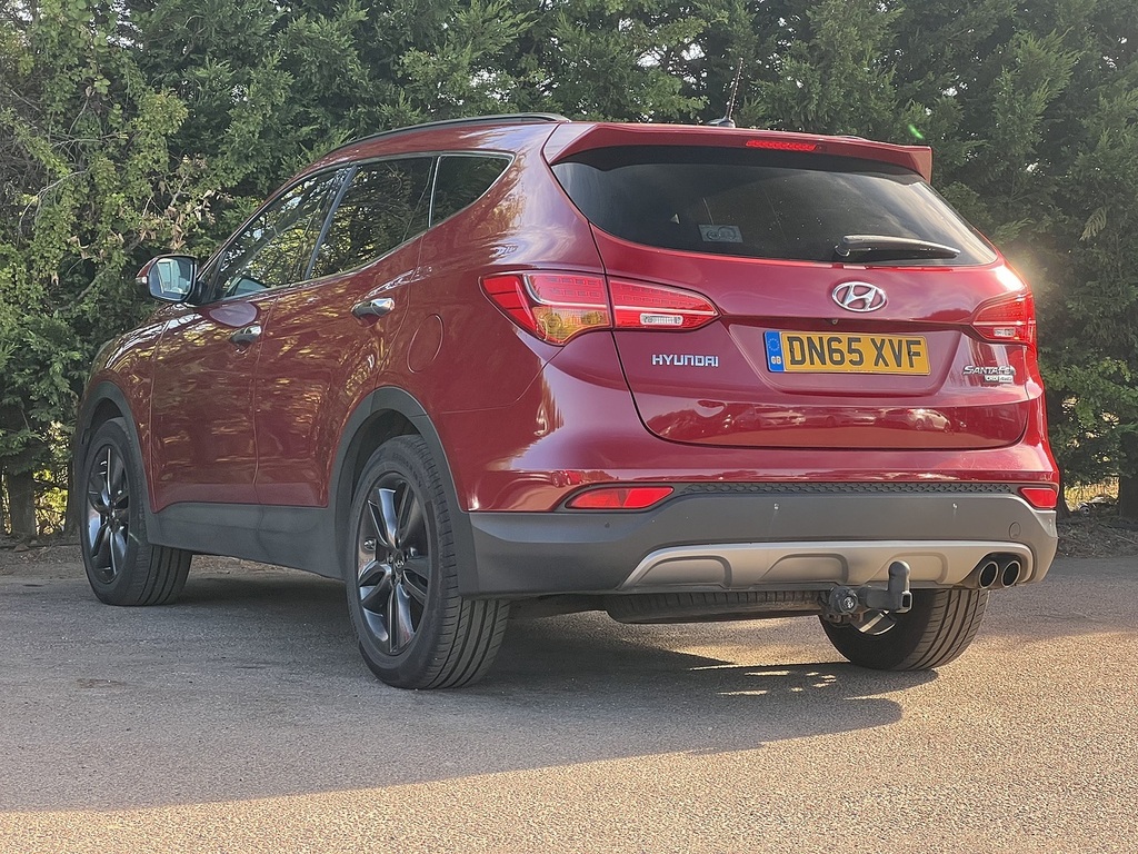 Hyundai Santa Fe Crdi Premium Se Red #6