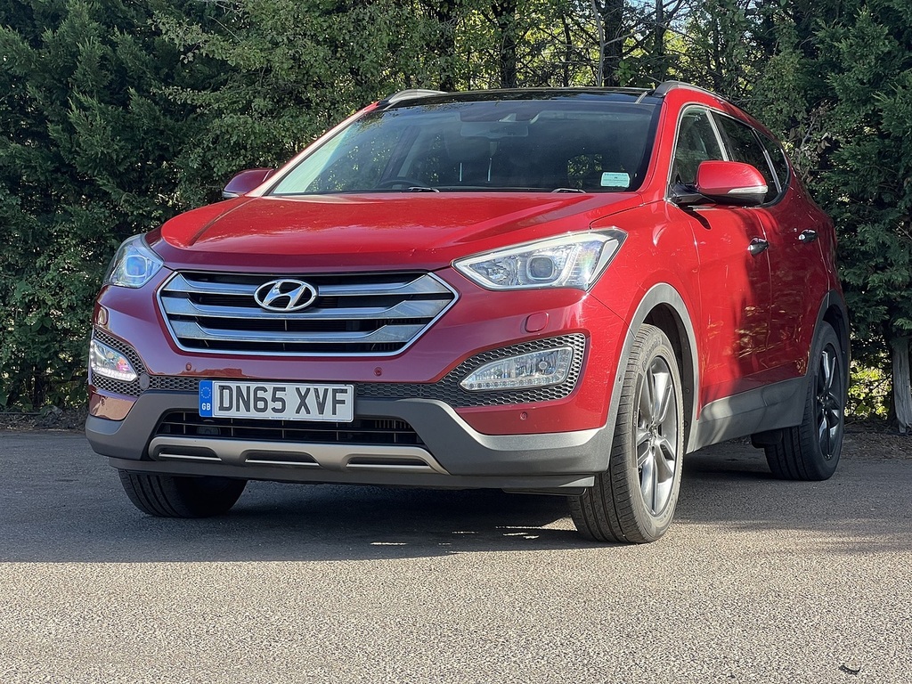 Hyundai Santa Fe Crdi Premium Se Red #3