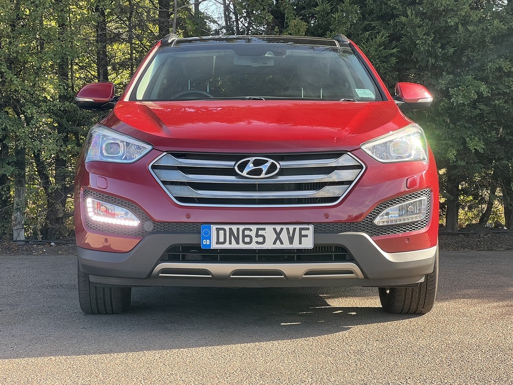 Hyundai Santa Fe Crdi Premium Se Red #4