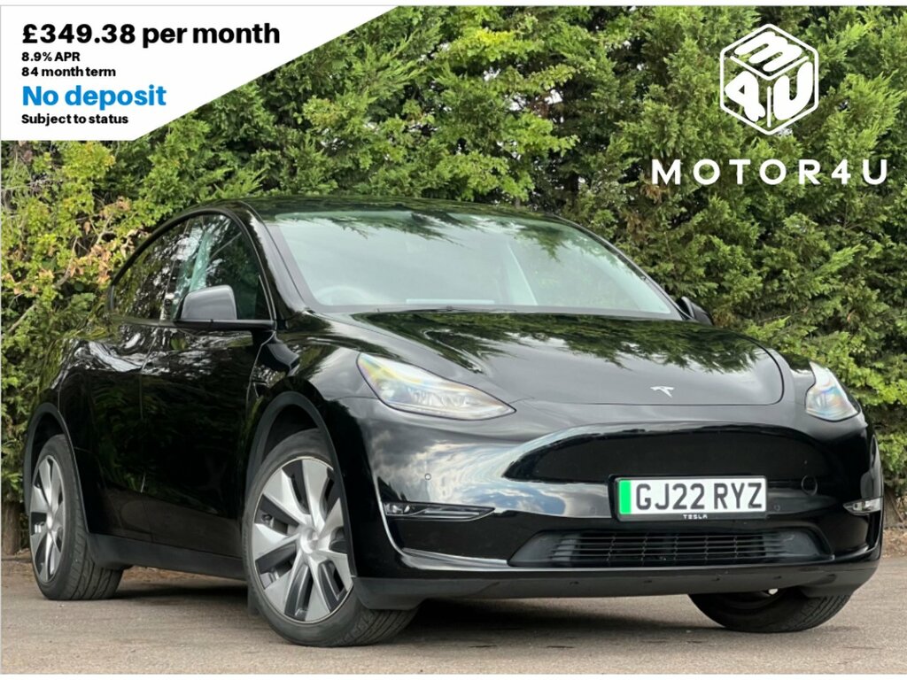 Tesla Model Y Dual Motor Long Range Suv 4Wde Black