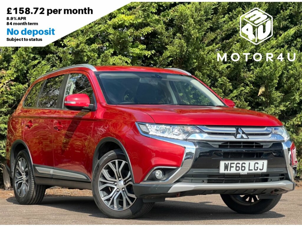 Mitsubishi Outlander Di-d 3 Red