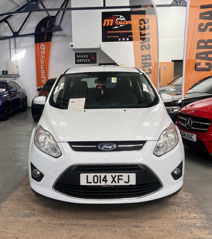 Ford C-Max 1.6L Zetec LO14XFJ White #4