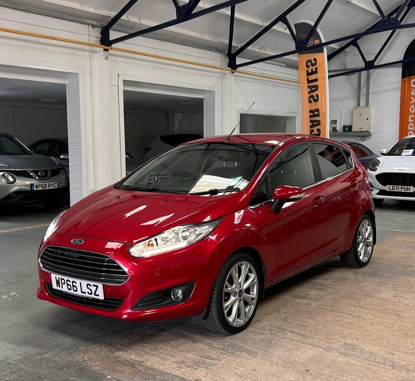 Ford Fiesta 1L Titanium WP66LSZ Red #5