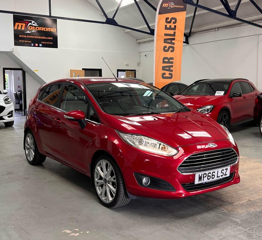 Ford Fiesta 1L Titanium WP66LSZ Red #3