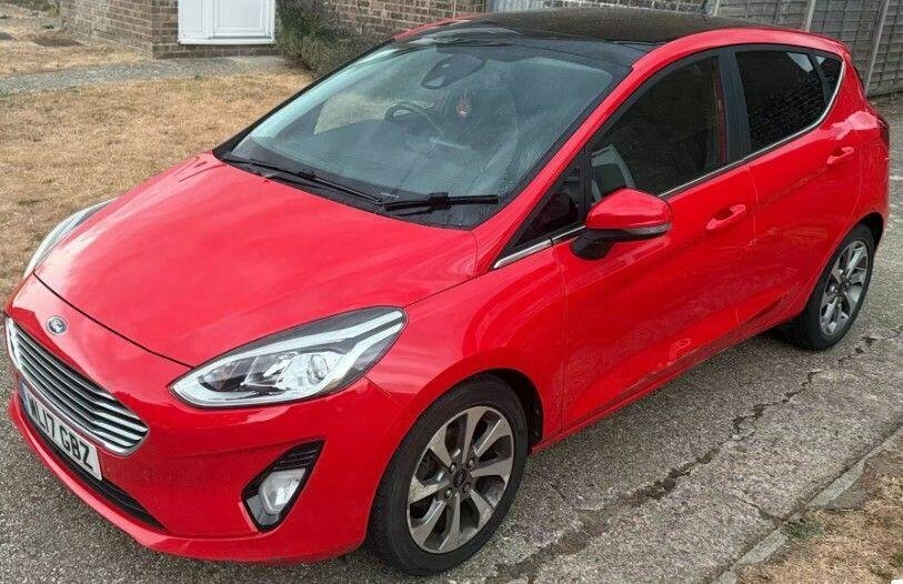 Ford Fiesta 1L Titanium Red