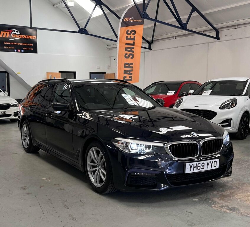 BMW 5 Series 2L M Sport YH69YYO Black #4
