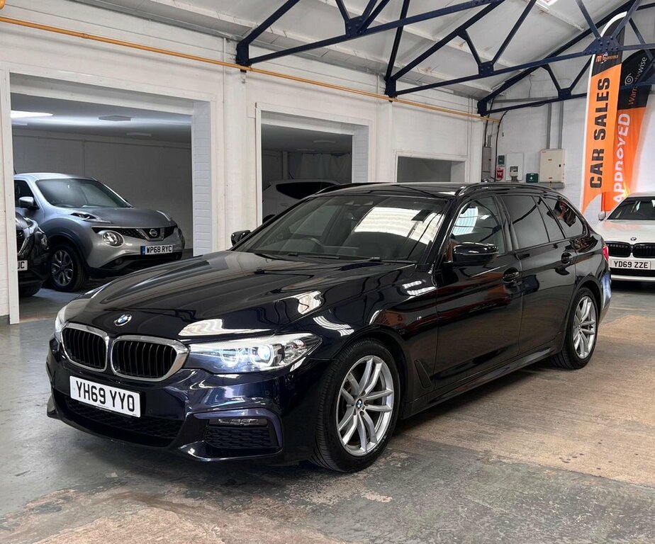 BMW 5 Series 2L M Sport YH69YYO Black #6