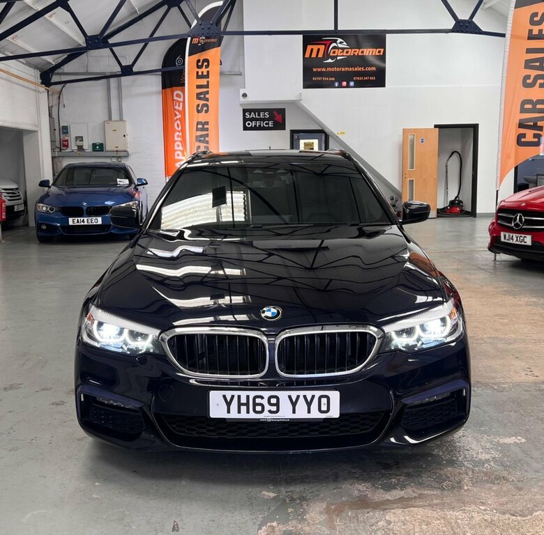 BMW 5 Series 2L M Sport YH69YYO Black #5