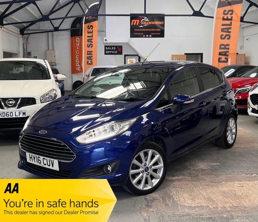Ford Fiesta 1L Titanium Blue