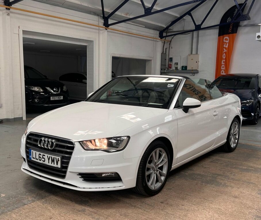 Audi A3 Cabriolet 1.6L Sport White #6
