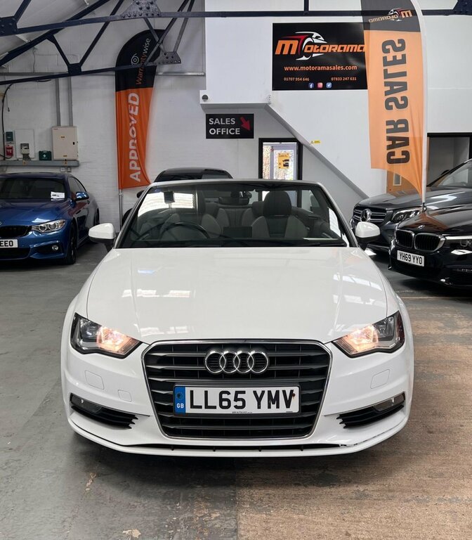 Audi A3 Cabriolet 1.6L Sport White #5
