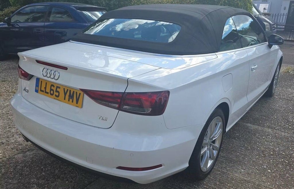 Audi A3 Cabriolet 1.6L Sport White #3