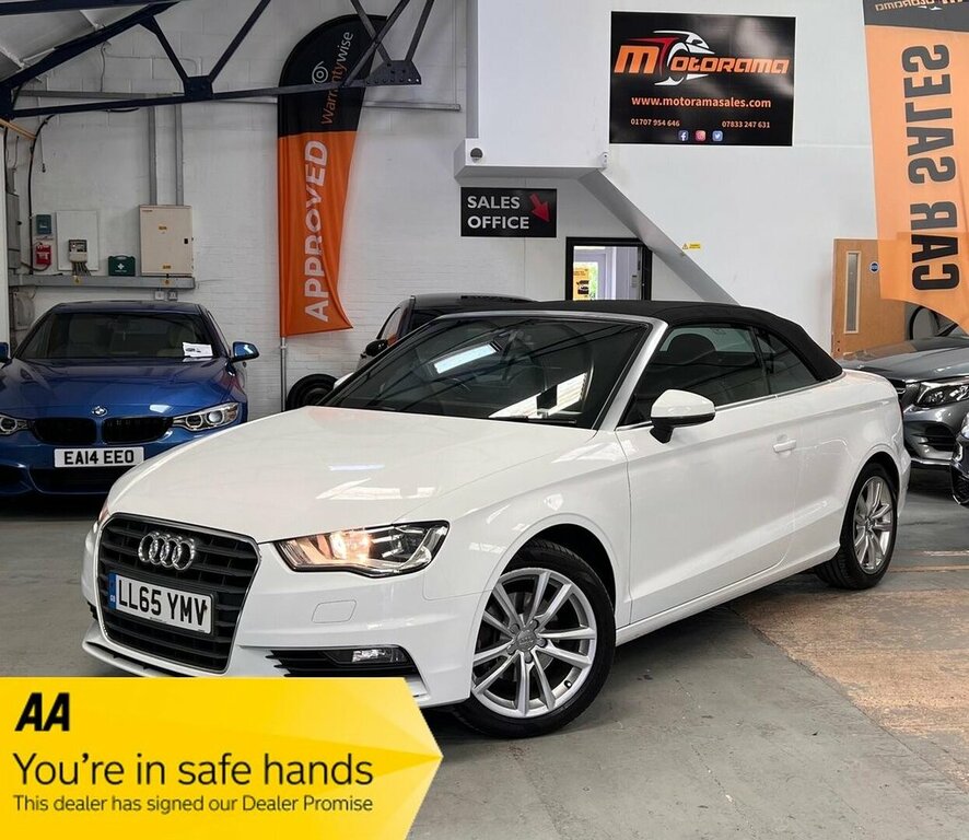 Audi A3 Cabriolet 1.6L Sport White