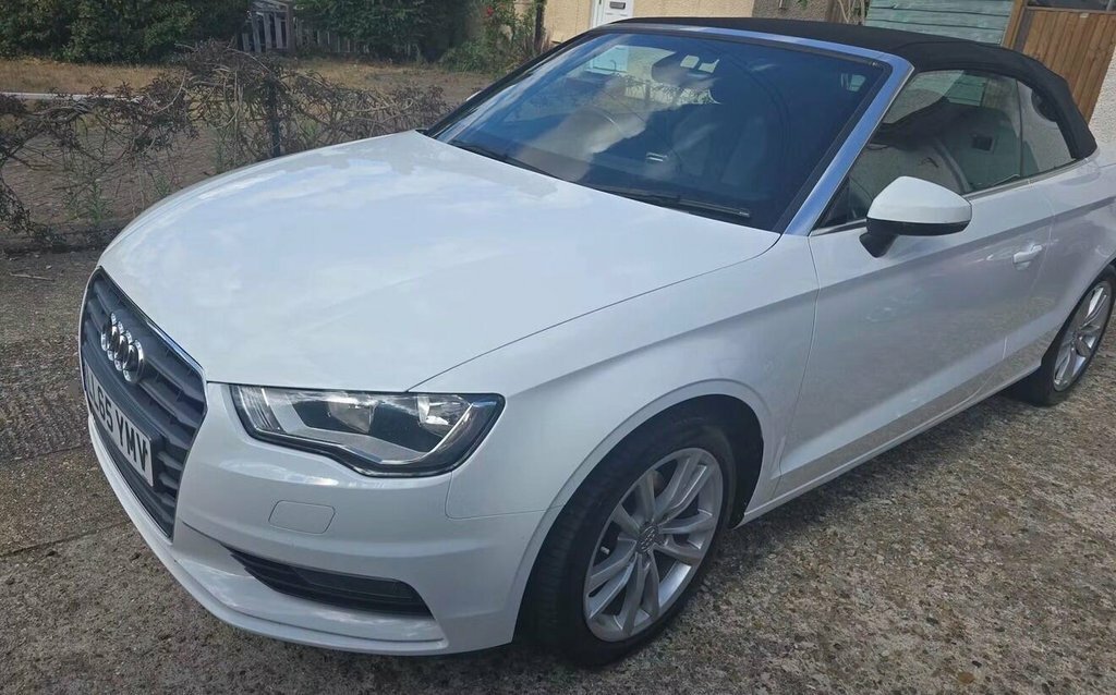 Audi A3 Cabriolet 1.6L Sport White