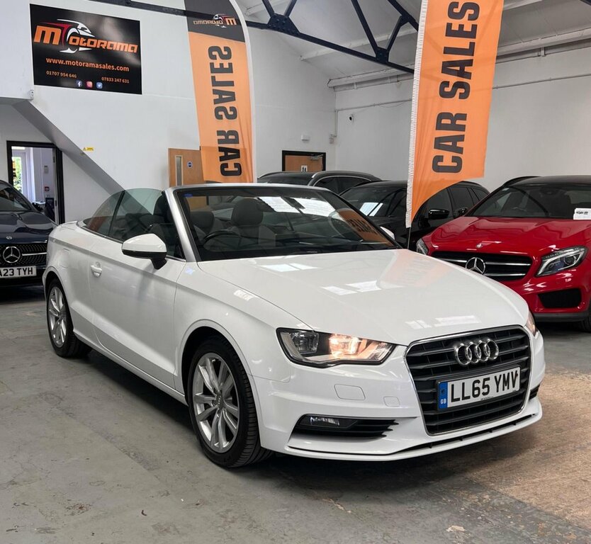 Audi A3 Cabriolet 1.6L Sport White #4
