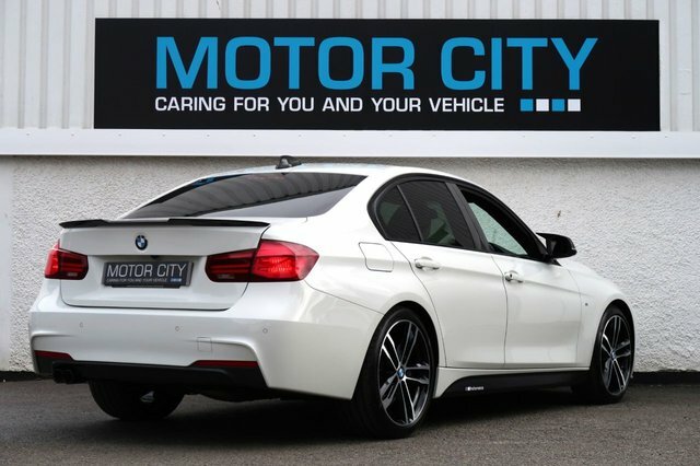 BMW 3 Series 2.0 320D M Sport Shadow Edition Saloon White #3