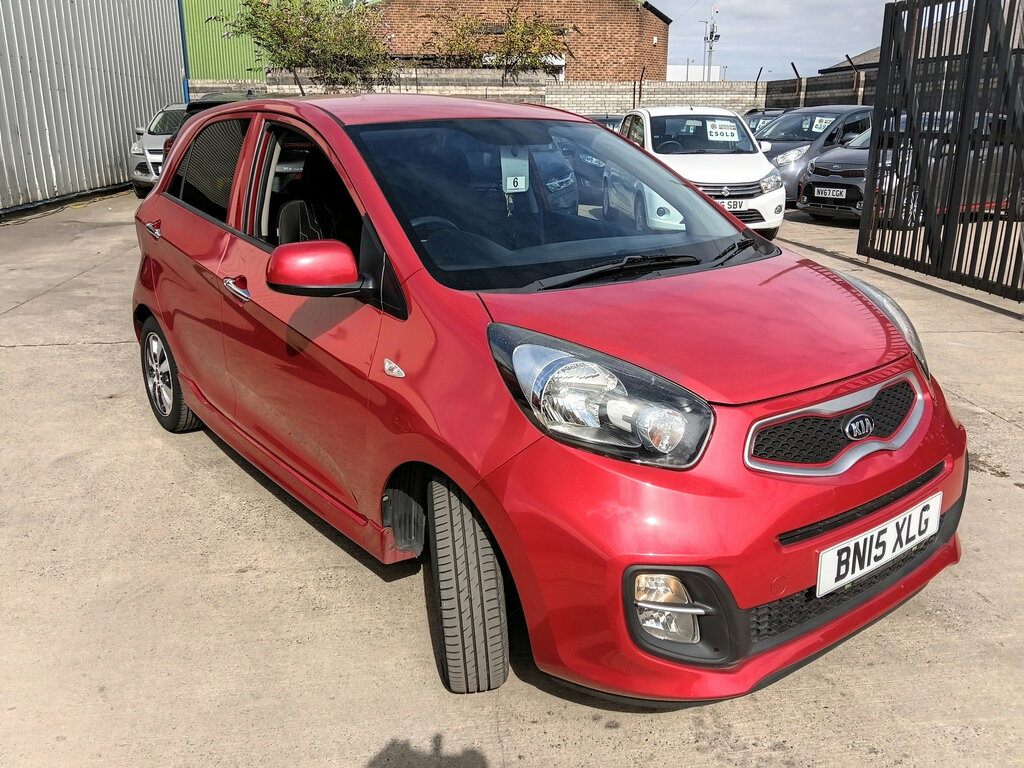 Kia Picanto 1.0 Vr7 Hatchback Euro 5 68 Bhp Red