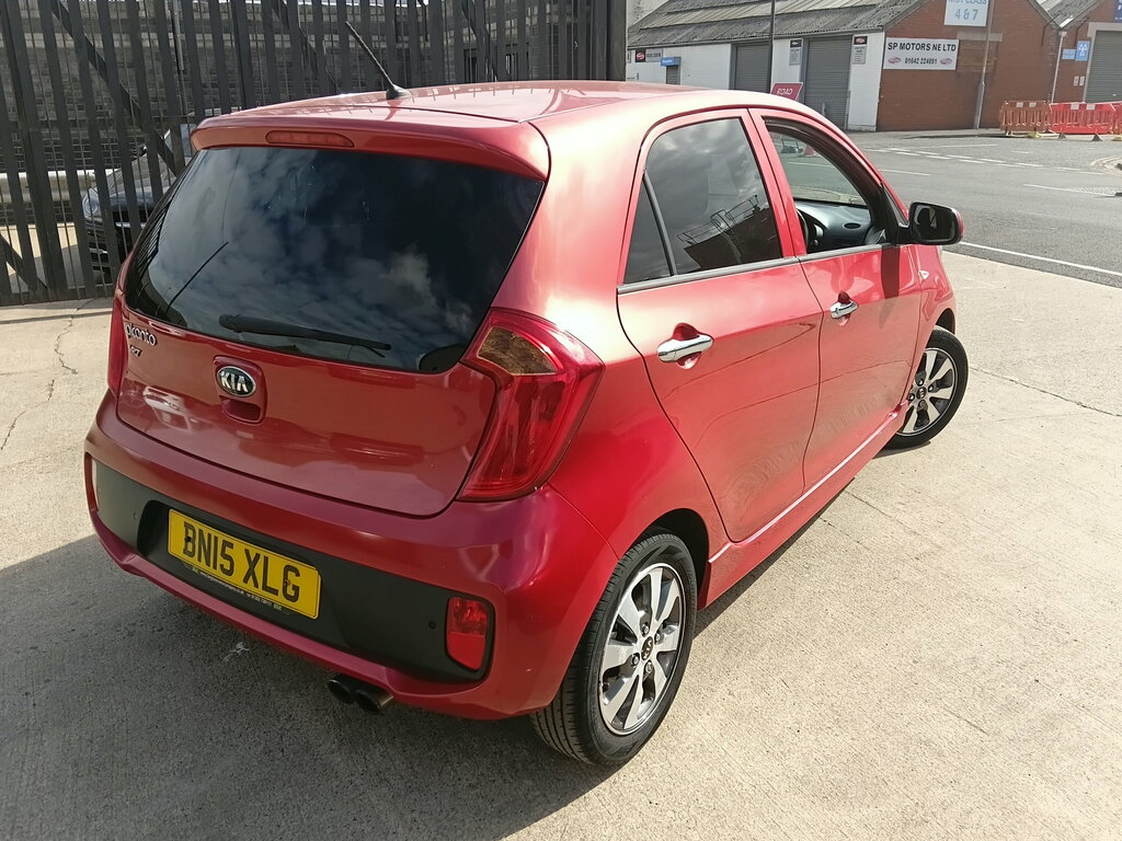 Kia Picanto 1.0 Vr7 Hatchback Euro 5 68 Bhp Red #3