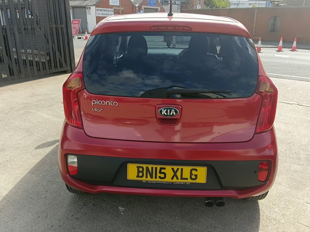 Kia Picanto 1.0 Vr7 Hatchback Euro 5 68 Bhp Red #4