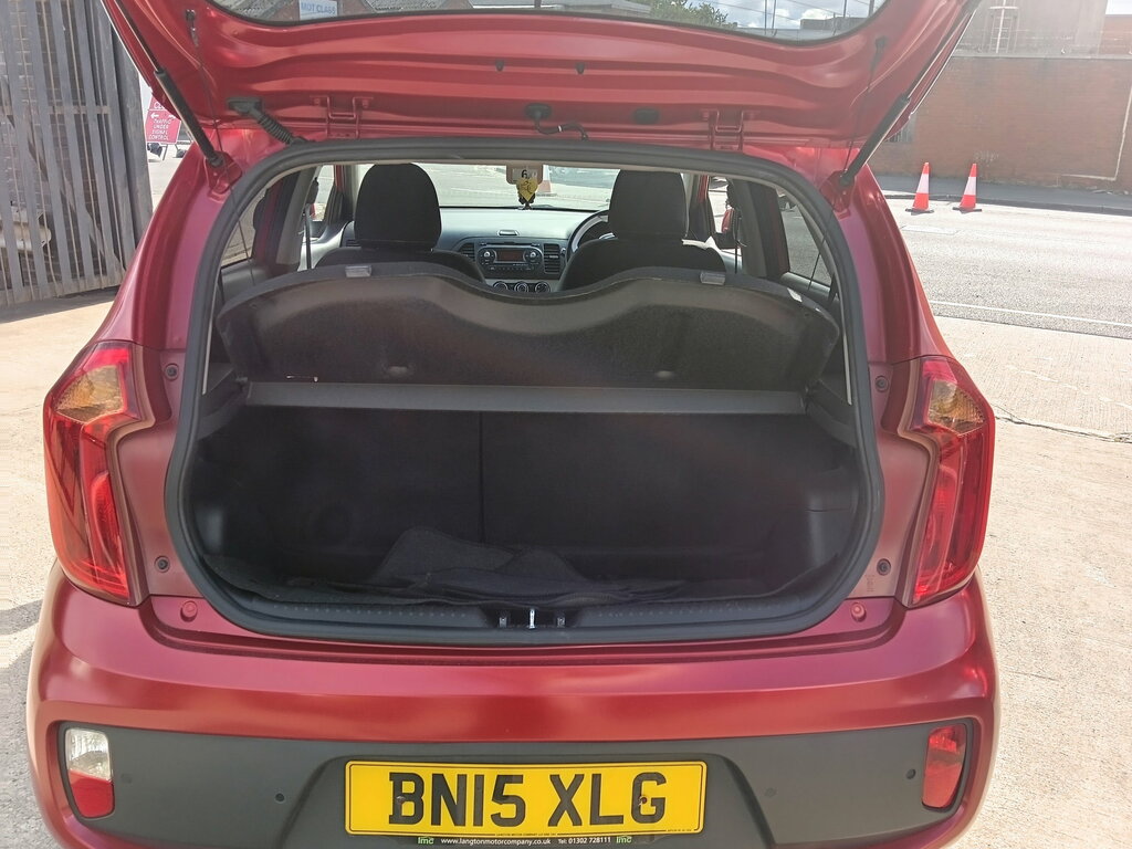 Kia Picanto 1.0 Vr7 Hatchback Euro 5 68 Bhp Red #5