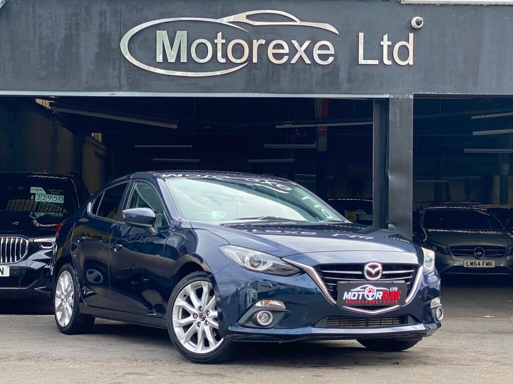 Mazda 3 2.2 Skyactiv-d Sport Nav Fastback Euro 6 Ss Blue