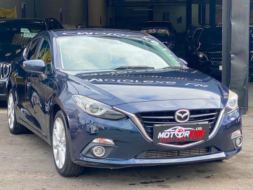 Mazda 3 2.2 Skyactiv-d Sport Nav Fastback Euro 6 Ss Blue #2