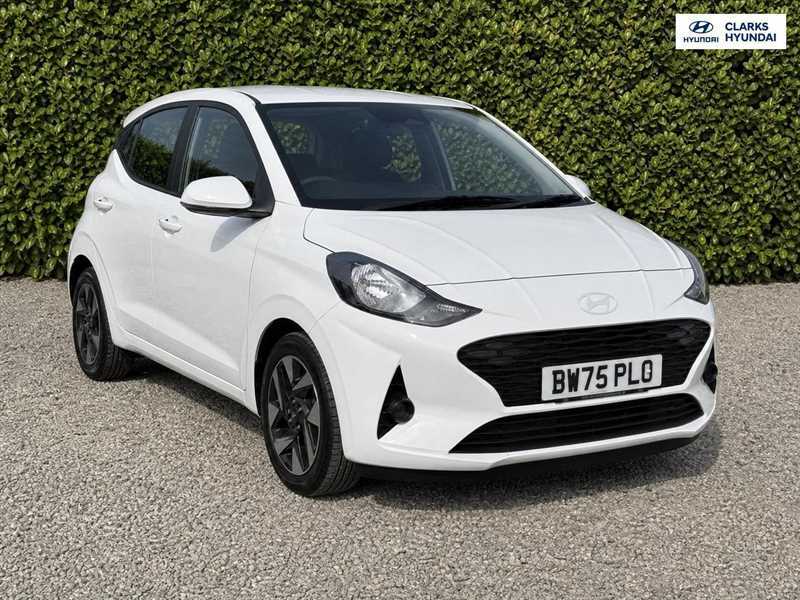 Hyundai I10 1.0 Advance Hatchback Euro 6 S BW75PLO White